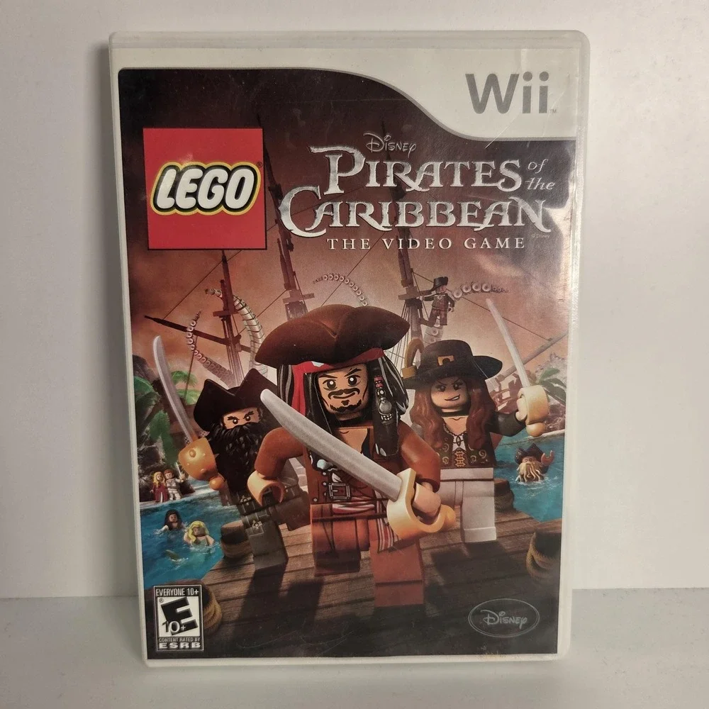 LEGO Pirates Of The Caribbean The Video Game Nintendo Wii Game CIB E10+ Disney